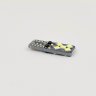 Лампа светодиодная 12v T10 3528 10smd canbus (плоская) /LL011/