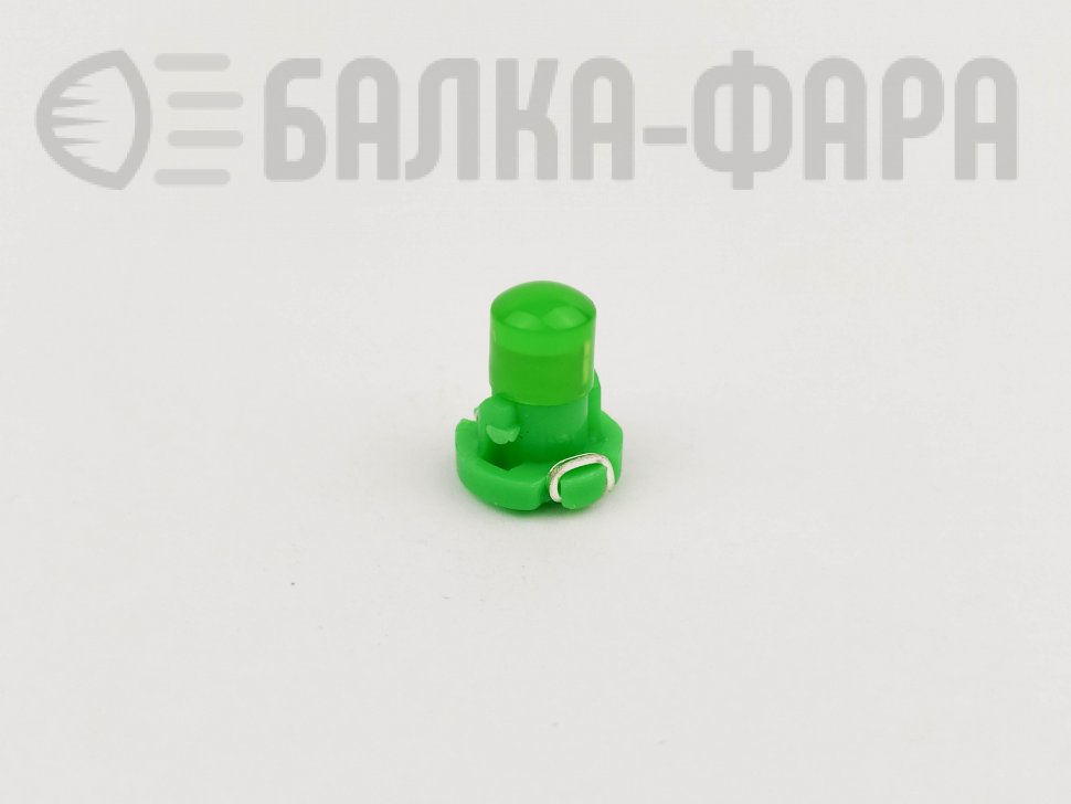 Лампа с/д t-3 зеленая