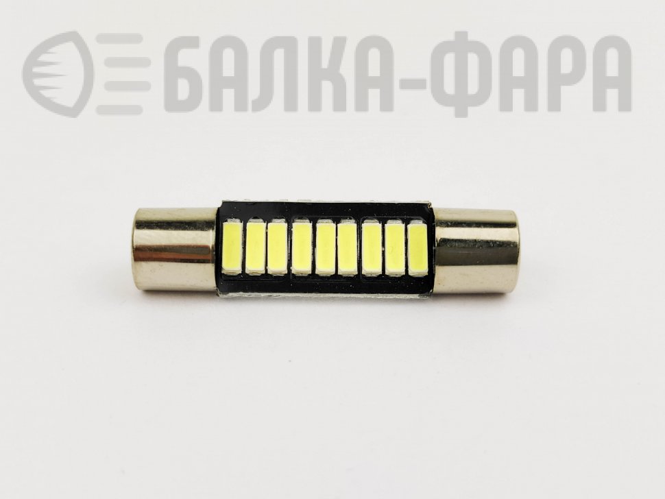 Лампа с/д t6 31мм 4014 9SMD