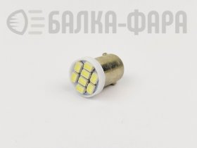 Светодиод 12v ba9s /t4w/ 8smd /871/