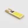 Лампа с/д t10 cob 6smd плоская /1709/