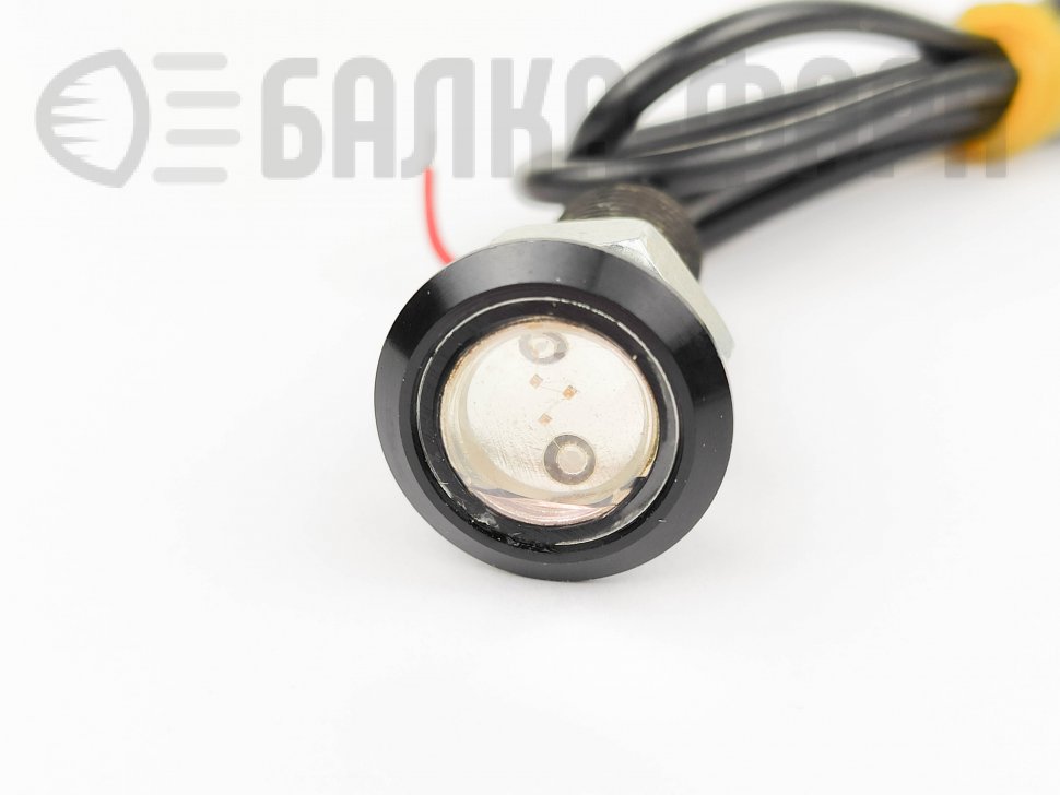 С/д линза 1,5w 18mm m10 (1783/RED)