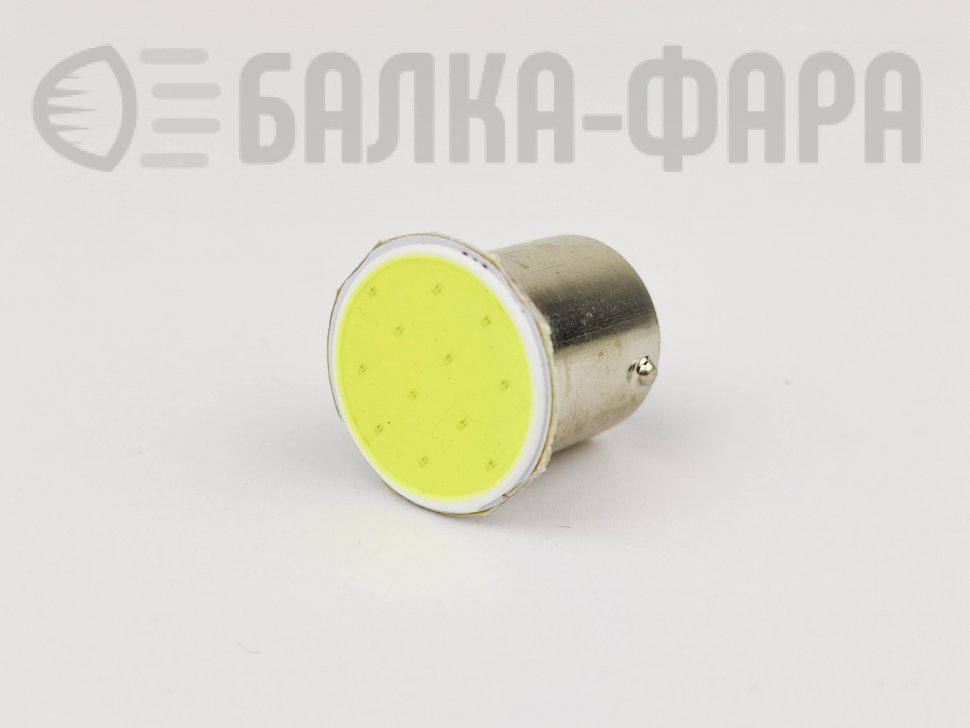 Лампа 12T25/7w (1156) светодиод поверхностный COB /1612/