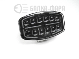 Фара светодиодная 10&quot; 90W, ДХО желтый и белый, дальний свет