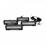 Фары проблесковые  40W 12-24V желтые к-кт 4 шт.