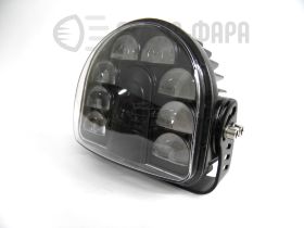 Фара маркерная светодиодная 7009D /красная/ 24W/10-80V