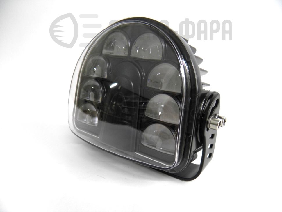 Фара маркерная светодиодная 7009D /красная/ 24W/10-80V