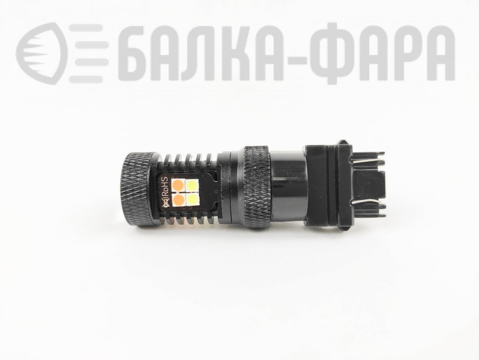 Лампа светодиодная 12T20/5 (3157) двухцве white+yellow can /2149/