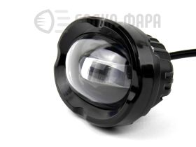 Фара маркерная светодиодная 9016 /красная/ 15W/10-80V