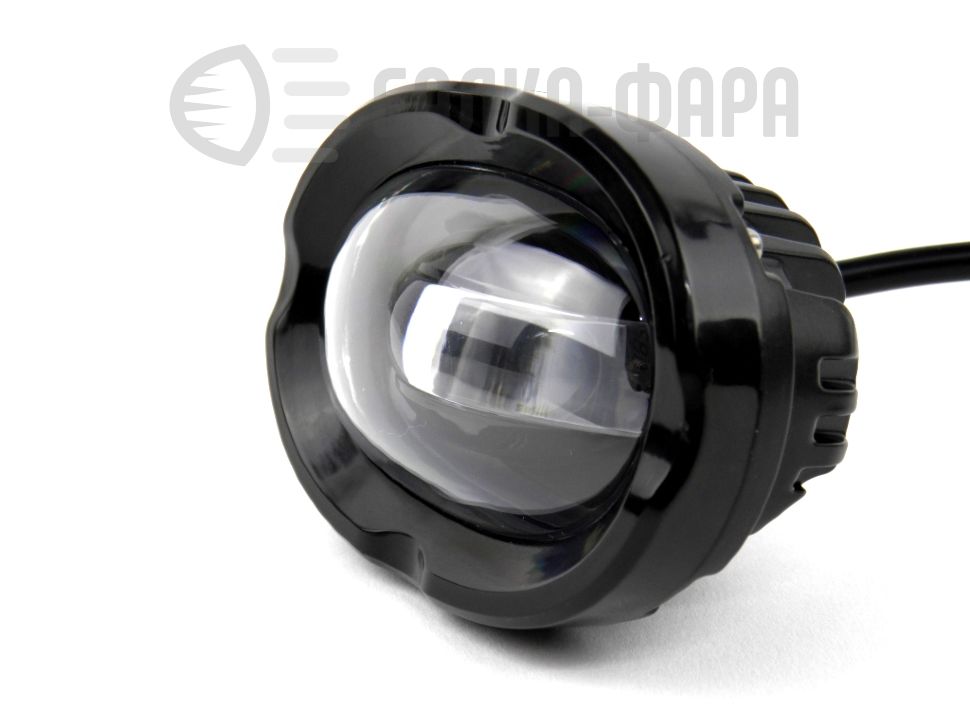Фара маркерная светодиодная 9016 /красная/ 15W/10-80V